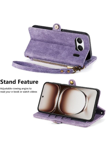Oneplus Nord 4 Için Flip Case Deri Kılıf Kapak Kapak Basit Iş (Yurt Dışından) modelleri