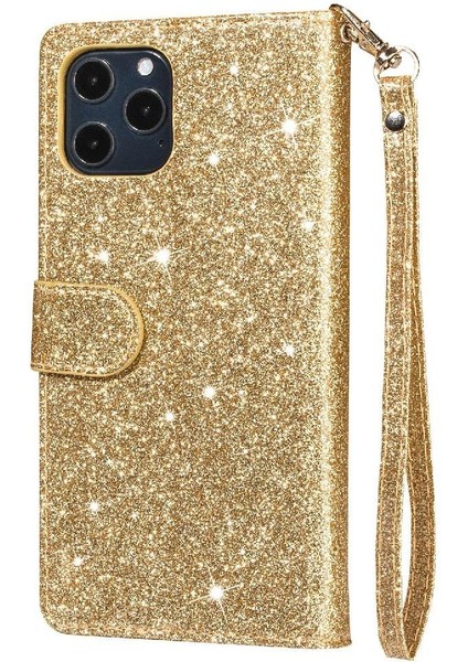 IPhone 11 Için Fermuarlı Cebi Durumda Pu Deri Manyetik Kapatma Glitter (Yurt Dışından) fırsatları