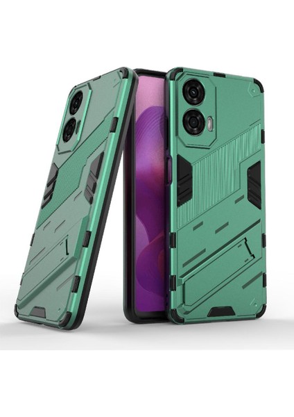 Motorola Moto G24 4g Koruyucu Kapak Için Kılıf Sağlam Askeri Kickstand (Yurt Dışından)
