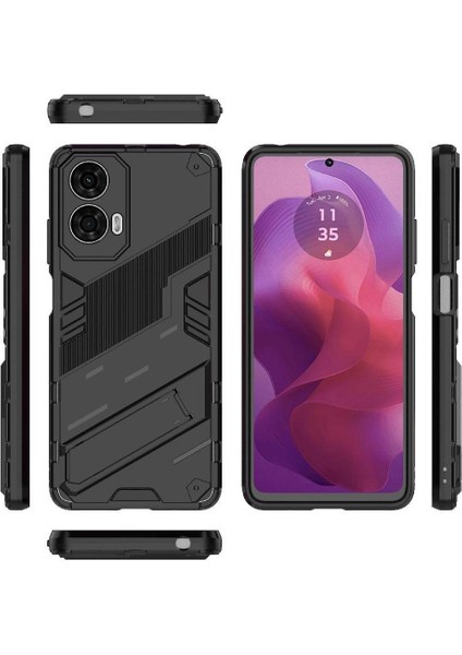 Motorola Moto G24 4g Koruyucu Kapak Için Kılıf Sağlam Askeri Kickstand (Yurt Dışından) fiyatları
