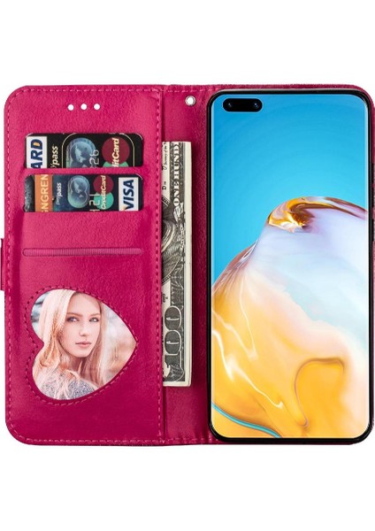 Huawei P40 Için Fermuar Cep Durumda Pu Deri Bilek Kayışı Kart Tutucu Kılıf (Yurt Dışından) modelleri