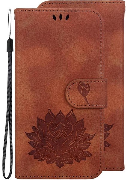 Xiaomi Poco X6 Pro 5g Için Flip Case Kickstand Kabartma Lotus Çiçek (Yurt Dışından) fırsatları