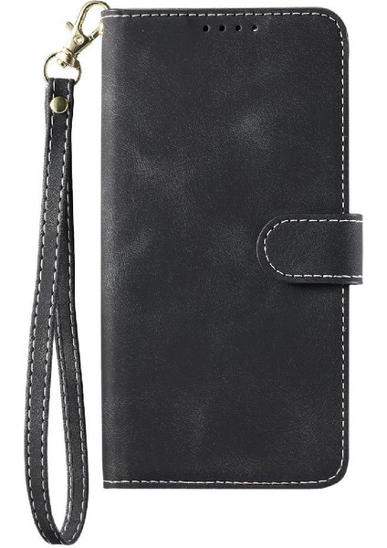 Huawei P20 Lite Için Flip Case Pu Deri Cüzdan Kart Yuvaları Manyetik Bilek (Yurt Dışından)