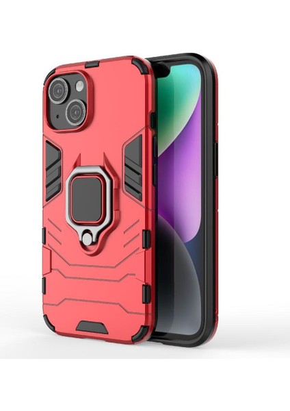 Halka Araba Montaj Kickstand Durumda IPhone 14 Artı Kickstand Metal Halka (Yurt Dışından)