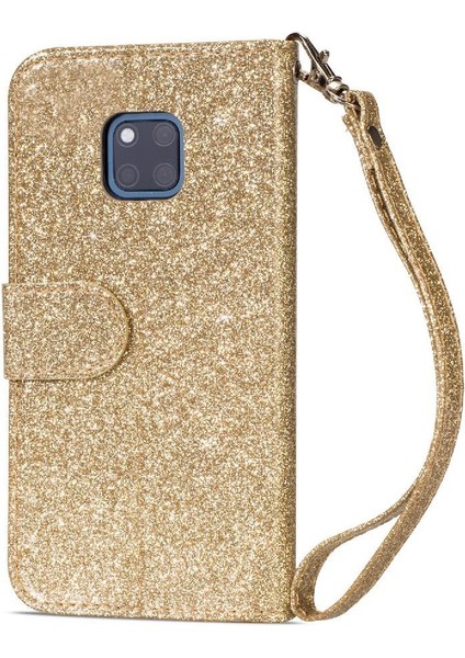 Huawei Mate 20 Pro Için Fermuar Cep Durumda Pu Deri Kart Tutucu Bilek (Yurt Dışından)