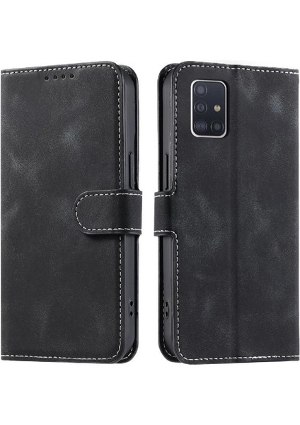 Samsung Galaxy A71 4g Manyetik Pu Deri Bilek Kayışı Cüzdan Için Flip Case (Yurt Dışından) fırsatları