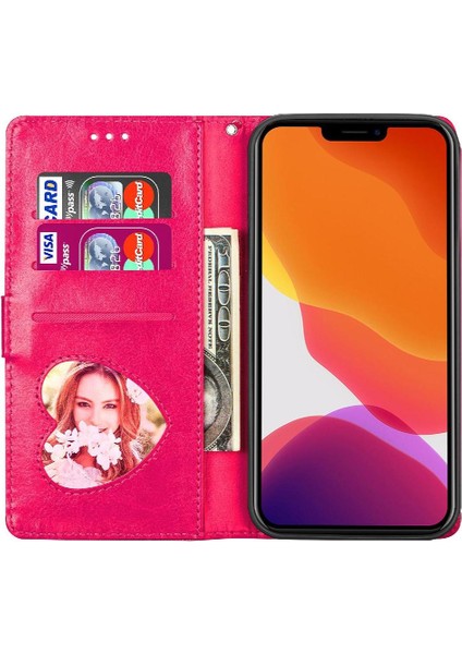 IPhone 14 Için Fermuar Cep Durumda Artı Pu Deri Kart Tutucu Glitter Vaka (Yurt Dışından)