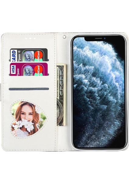 IPhone 11 Için Fermuar Cep Durumda Pro Max Pu Deri Bilek Kayışı Manyetik (Yurt Dışından)