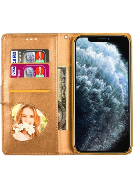 IPhone 12 Pro Için Fermuarlı Cebi Durumda/iphone 12 Manyetik Kapatma Kartı Pu (Yurt Dışından)