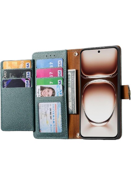 Oppo F27 Aşk Darbeye Dayanıklı Cüzdan Deri Kılıf Fermuar Için Flip Case (Yurt Dışından)