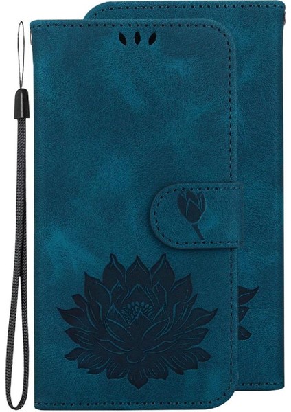 Xiaomi Redmi Not 11 Için Flip Case 4g Cüzdan Kickstand Kabartma Lotus (Yurt Dışından)