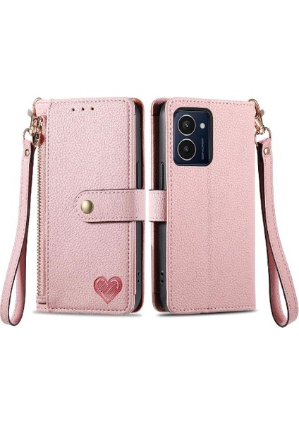 Hmd Darbe Pro Cüzdan Fermuar Darbeye Deri Kılıf Aşk Için Flip Case (Yurt Dışından)