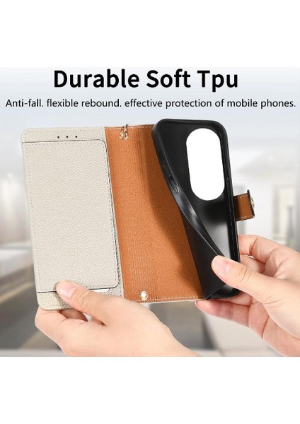 Vıvo V40 5g Cüzdan Fermuar Aşk Darbeye Deri Kılıf Için Flip Case (Yurt Dışından)