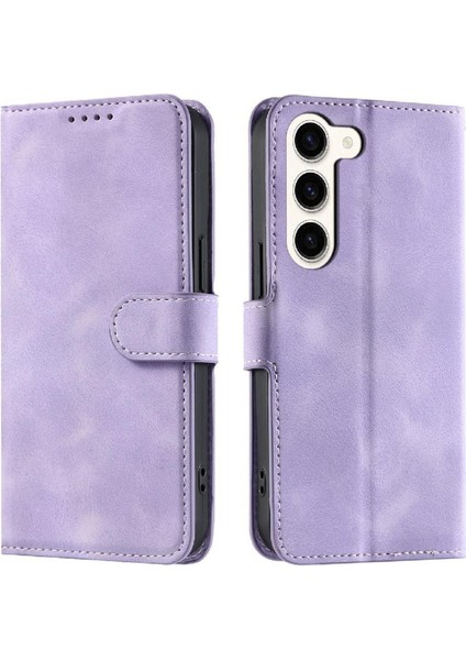 Samsung Galaxy S23 Için Flip Case Pu Deri Cüzdan Kart Yuvaları Manyetik (Yurt Dışından) indirimleri