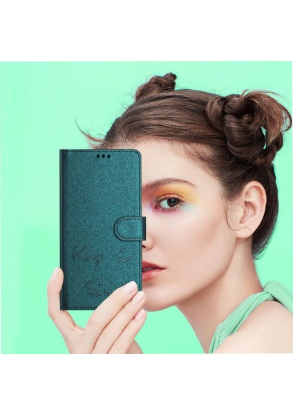 IPhone 16 Için Kılıf Pro Max Rfıd Engelleme Kart Tutucu Cüzdan Pu Deri (Yurt Dışından)