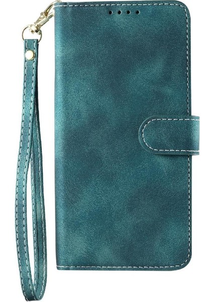 Samsung Galaxy S24 Artı Pu Deri Kickstand Cüzdan Kartı Için Flip Case (Yurt Dışından)