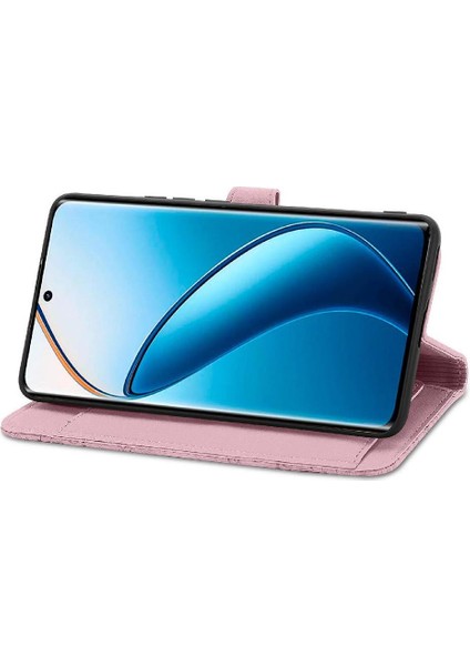 Realme 13 Çok Renkli Cüzdan Çoklu Kart Yuvası Flip Fermuar Tarzı Için Kılıf (Yurt Dışından)