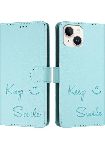 IPhone 14 Için Kılıf Artı Kart Tutucu Cüzdan Rfıd Engelleme Pu Deri Flıp (Yurt Dışından)