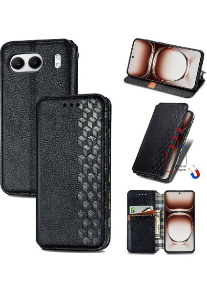 Oneplus Nord 4 Cüzdan Fonksiyonu Için Kılıf Deri Kılıf Kapak Çevirin Moda (Yurt Dışından) fırsatları