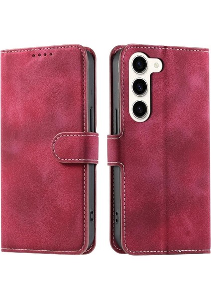 Samsung Galaxy S23 Için Flip Case Pu Deri Cüzdan Kart Yuvaları Manyetik (Yurt Dışından) fırsatları