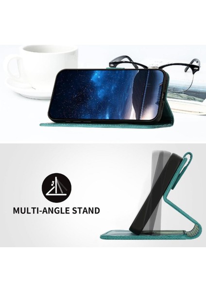 IPhone 15 Için Flip Case Artı Yüksek Kaliteli Deri Telefon Kılıfı ve Kredi (Yurt Dışından)