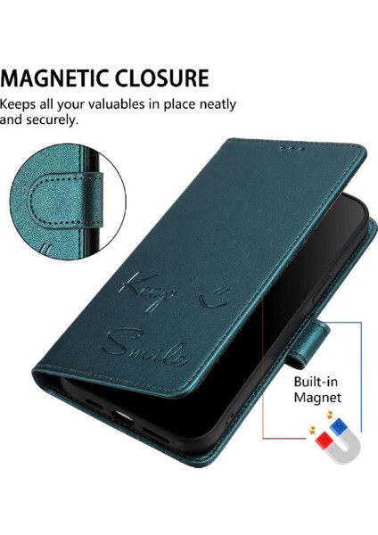 IPhone 11 Için Kılıf Pro Max Kapak Çevirin Kart Tutucu Cüzdan Pu Deri Rfıd (Yurt Dışından)