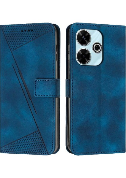 Xiaomi Poco M6 4g Kickstand Kart Ekleme Cüzdan Pu Deri Için Flip Case (Yurt Dışından)