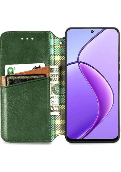 Realme 13 Flip Kapak Cüzdan Fonksiyonu Zarif Iş Deri Için Kılıf (Yurt Dışından) indirimleri