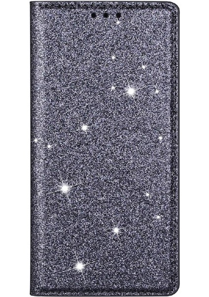 IPhone 15 Için Glitter Flip Case Artı Kart Tutucu Flip Case Cüzdan Pu (Yurt Dışından)