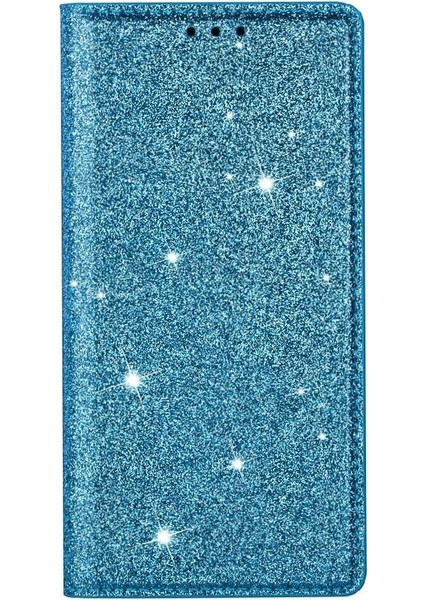 IPhone 13 Için Glitter Flip Case Pro Flip Case Cüzdan Kart Tutucu Manyetik (Yurt Dışından)