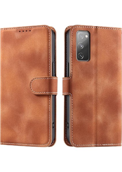 Samsung Galaxy S20 Fe Cüzdan Kart Yuvaları Için Flip Case Pu Deri Kickstand (Yurt Dışından) fırsatları