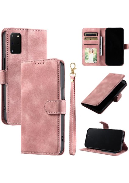 Samsung Galaxy S20 Artı Kickstand Bilek Kayışı Manyetik Pu Için Flip Case (Yurt Dışından) indirimleri