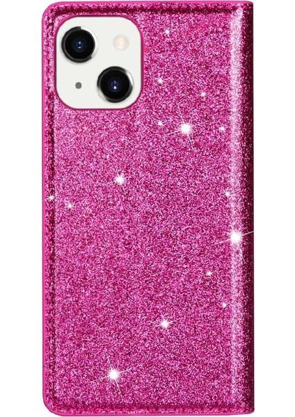 IPhone 14 Için Glitter Flip Case Pu Deri Kart Tutucu Manyetik Kapatma (Yurt Dışından) fırsatları