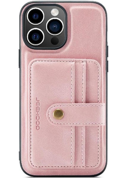 IPhone 15 Pro Cüzdan Rfıd Engelleme Kablosuz Şarj Magsafe Için Kılıf (Yurt Dışından)