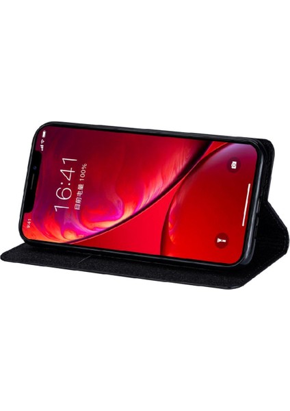 IPhone 12 Için Glitter Flip Case Pro Manyetik Kapatma Flip Case Cüzdan Pu (Yurt Dışından)