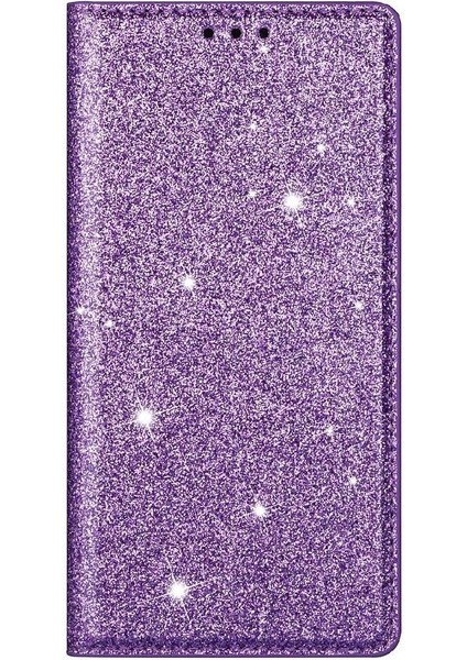 Samsung Galaxy S22 Ultra 5g Için Glitter Flip Case Pu Deri Flip Case (Yurt Dışından) fırsatları