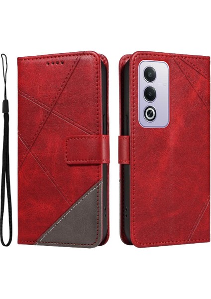 Oppo A3 Pro 5g Deri Telefon Koruma Kılıfı ve Kart Yuvası Için Flip Case (Yurt Dışından)
