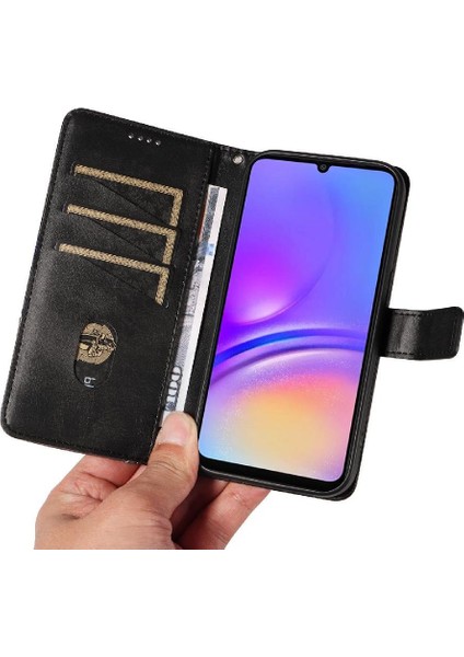 Mays Boutique Elmas Dikiş Yüksek Kaliteli Telefon ile Samsung Galaxy A06 Için Flip Case (Yurt Dışından)