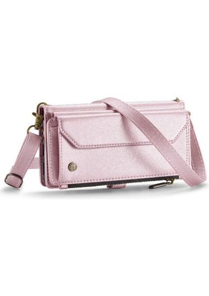 IPhone 16 Için Crossbody Durumda Fermuar Faturaları Yuvası Rfıd Engelleme Cüzdan Kılıf (Yurt Dışından) indirimleri