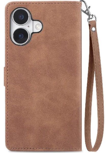 IPhone 16 Için Flip Case Fermuar Tarzı Çoklu Kart Yuvası Çok Renkli (Yurt Dışından) modelleri