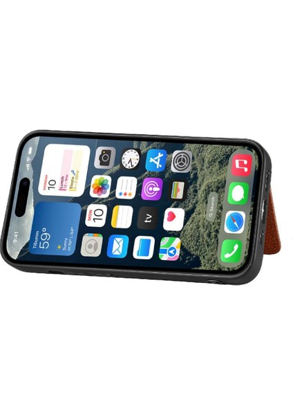IPhone 16 Için Kılıf Pro Max Komple Kamera Güvenlik Standı Fonksiyonu Rfıd Kart (Yurt Dışından)