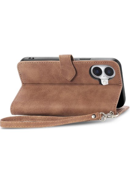 IPhone 16 Için Flip Case Artı Cüzdan Çok Renkli Çoklu Kart Yuvası Iş (Yurt Dışından)