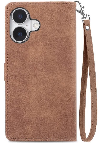 IPhone 16 Için Flip Case Artı Cüzdan Çok Renkli Çoklu Kart Yuvası Iş (Yurt Dışından)