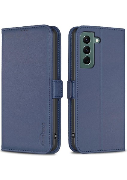Samsung Galaxy S21 Için Flip Case Pu Deri Cüzdan Manyetik Kart Yuvaları Tpu (Yurt Dışından)