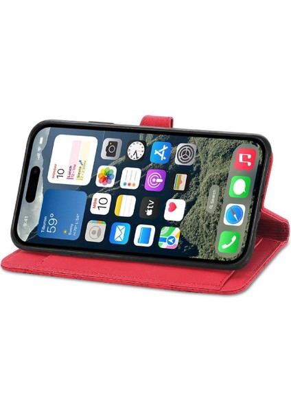 IPhone 16 Için Flip Case Fermuar Tarzı Çoklu Kart Yuvası Çok Renkli (Yurt Dışından) fırsatları