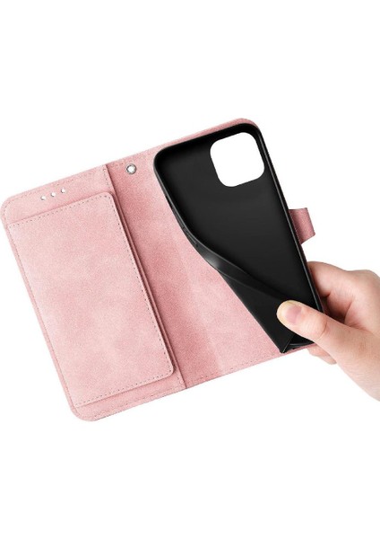 IPhone 16 Pro Için Flip Case Çok Renkli Kapak Fermuar Tarzı Cüzdan Yuvası (Yurt Dışından)