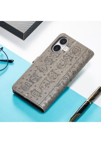 IPhone 16 Için Kılıf Artı Kapak Kapak Kılıf Karikatür Hayvanlar Kısa (Yurt Dışından) fiyatları