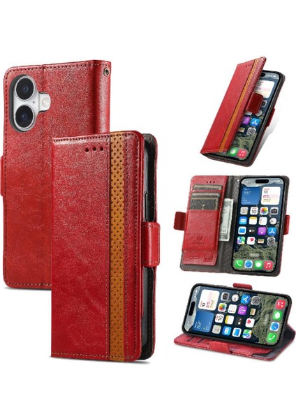 IPhone 16 Ekleme Cüzdan Çok Renkli Iş Çoklu Kart Yuvası (Yurt Dışından) indirimleri