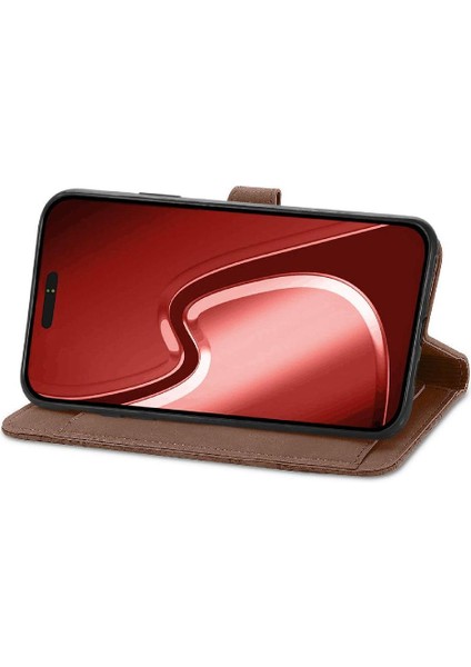 IPhone 16 Için Flip Case Pro Max Iş Cüzdan Çoklu Kart Yuvası Flip Tarzı (Yurt Dışından)