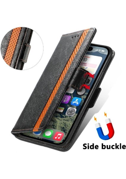IPhone 16 Ekleme Cüzdan Çok Renkli Iş Çoklu Kart Yuvası (Yurt Dışından) indirimleri